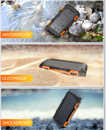 Power Bank Solar Charger - Cargador portátil