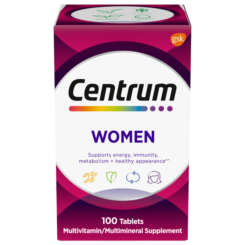 Centrum Women, 100 tabletas, Vitaminas para mujer, Multivitaminico