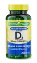 Spring Valley Vitamin D3 Softgels, 125 Mcg